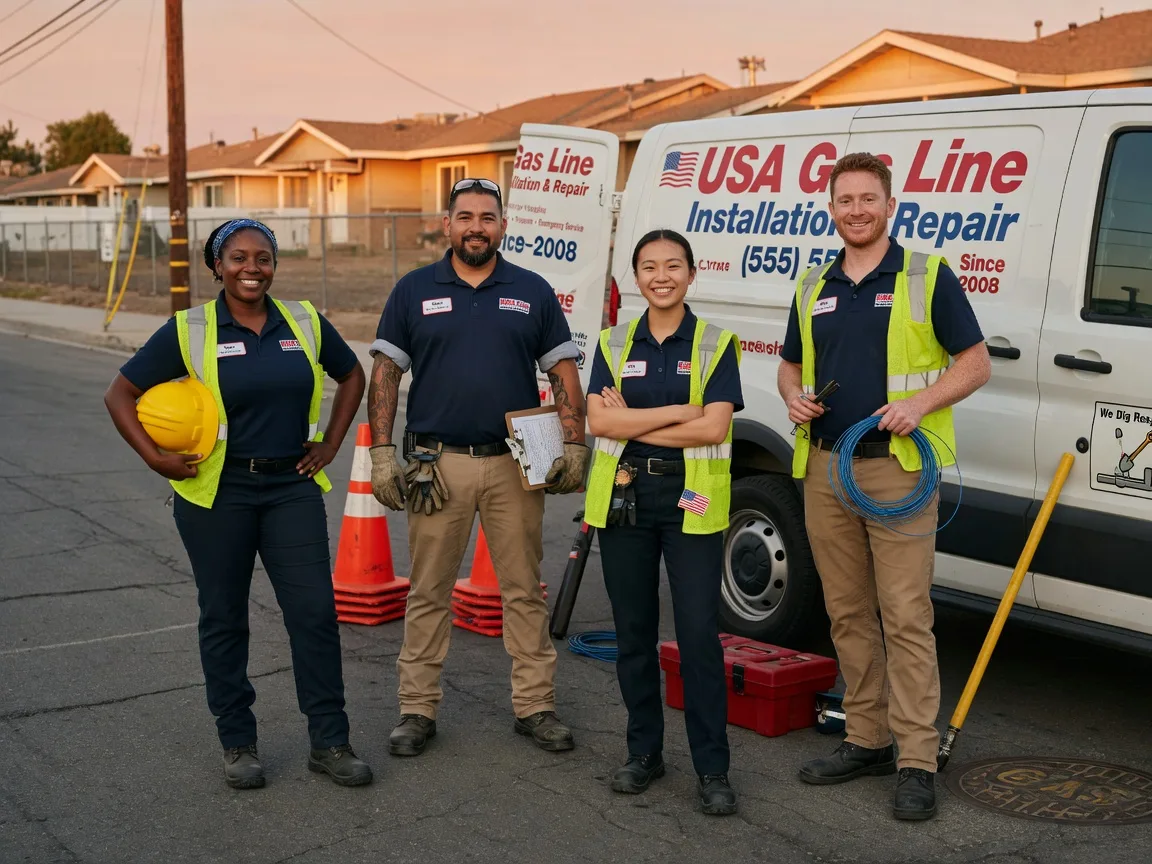 Gas Line Installation company in Flagtown, NJ